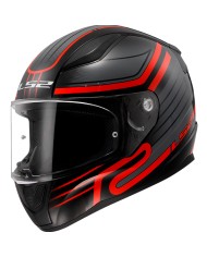 CASCO LS2 RAPID II CIRCUIT BLACK/RED