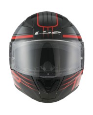 CASCO LS2 RAPID II CIRCUIT BLACK/RED