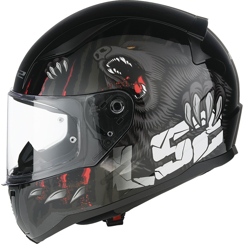 CASCO LS2 RAPID II CLAW BLACK