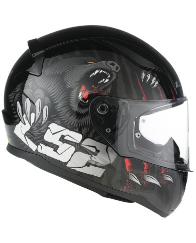 CASCO LS2 RAPID II CLAW BLACK