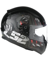 CASCO LS2 RAPID II CLAW BLACK