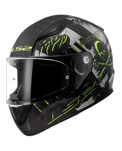 CASCO LS2 RAPID II PIRATES MATT TITANIUM
