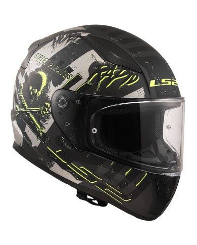 CASCO LS2 RAPID II PIRATES MATT TITANIUM