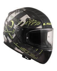 CASCO LS2 RAPID II PIRATES MATT TITANIUM