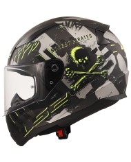 CASCO LS2 RAPID II PIRATES MATT TITANIUM