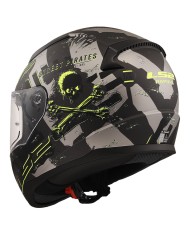 CASCO LS2 RAPID II PIRATES MATT TITANIUM
