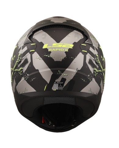 CASCO LS2 RAPID II PIRATES MATT TITANIUM