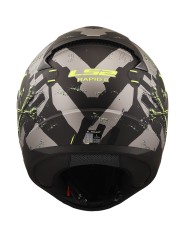 CASCO LS2 RAPID II PIRATES MATT TITANIUM