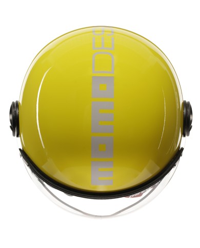 CASCO MOMO DESIGN FGTR CLASSIC 2206 CANDY YELLOW/WHITE