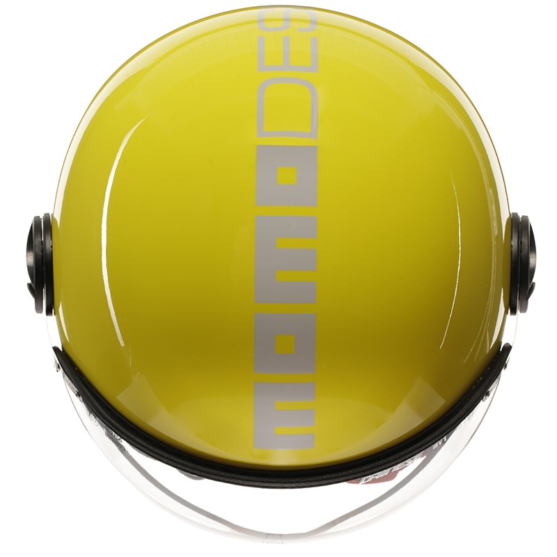 CASCO MOMO DESIGN FGTR CLASSIC 2206 CANDY YELLOW/WHITE