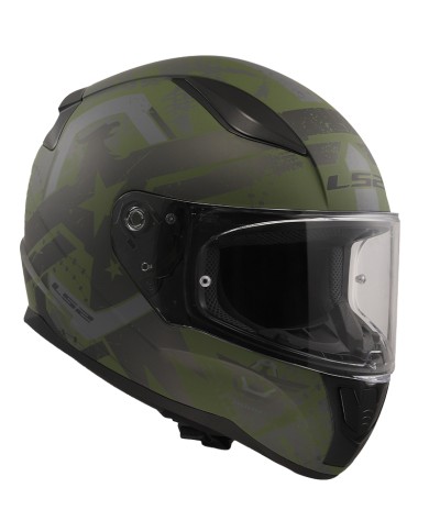 CASCO LS2 RAPID II THUNDER BIRDS MATT MILITARY