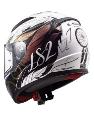CASCO LS2 RAPID II BOHO WHITE/BLACK/PINK