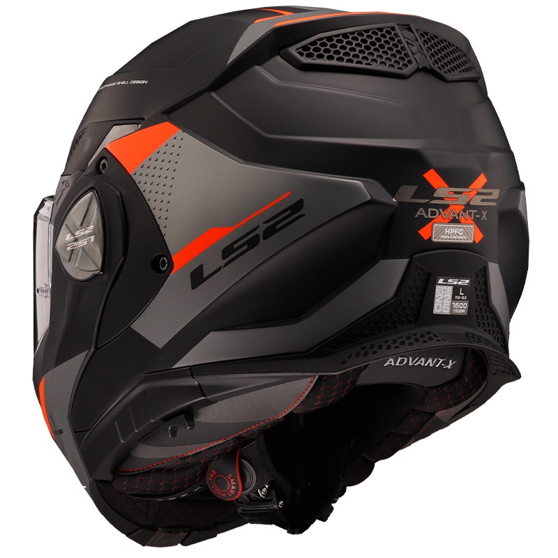 CASCO LS2 ADVANT X OBLIVION NEGRO MATE/TITANIO ECE-06