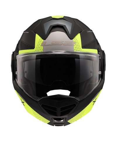 CASCO LS2 ADVANT X OBLIVION NEGRO MATE/AMARILLO ECE-06