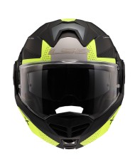 CASCO LS2 ADVANT X OBLIVION NEGRO MATE/AMARILLO ECE-06