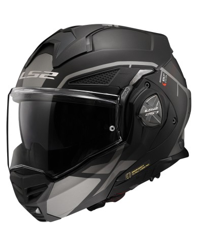 CASCO LS2 ADVANT X METRYK TITANIO MATE ECE-06