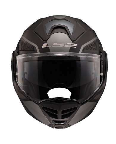 CASCO LS2 ADVANT X METRYK TITANIO MATE ECE-06