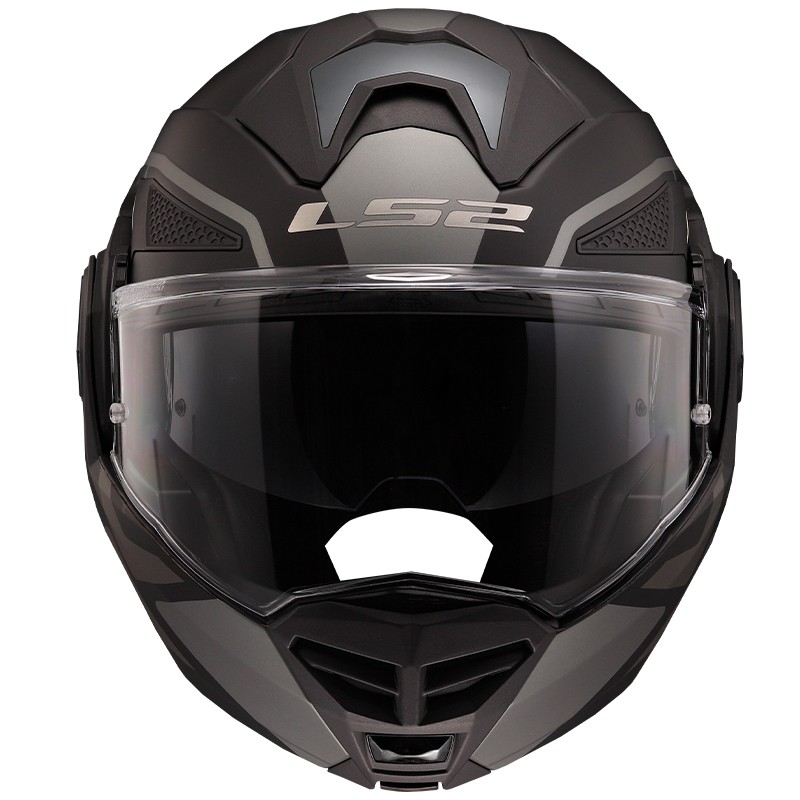 CASCO LS2 ADVANT X METRYK TITANIO MATE ECE-06