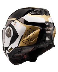 CASCO LS2 ADVANT X METRYK NEGRO/ORO ECE-6