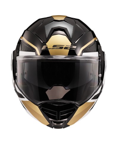 CASCO LS2 ADVANT X METRYK NEGRO/ORO ECE-6