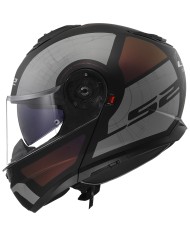 CASCO LS2 STROBE II 22.06 MODULAR ORION MATT BLACK/PURPLE/BLUE