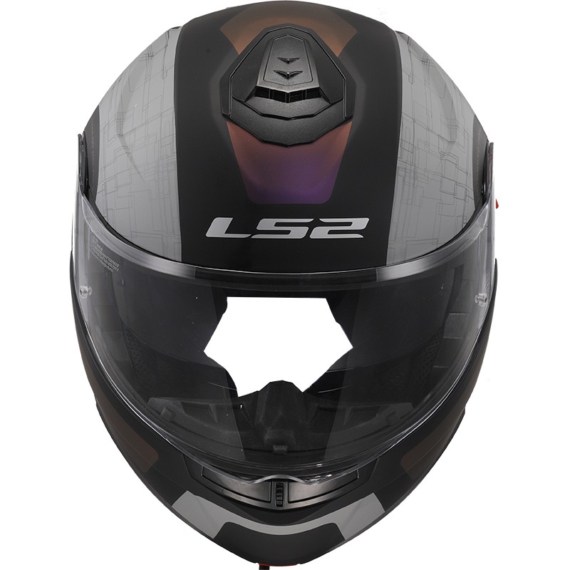 CASCO LS2 STROBE II 22.06 MODULAR ORION MATT BLACK/PURPLE/BLUE