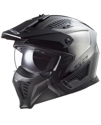 CASCO LS2 DRIFTER JEANS TITANIO