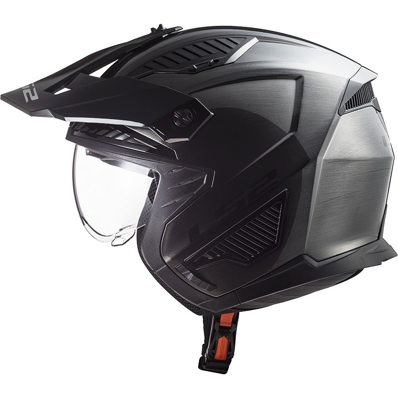 CASCO LS2 DRIFTER JEANS TITANIO