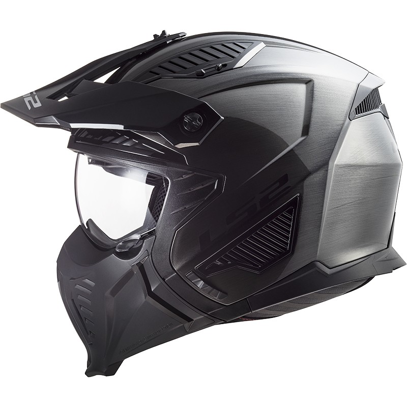 CASCO LS2 DRIFTER JEANS TITANIO