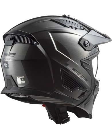 CASCO LS2 DRIFTER JEANS TITANIO