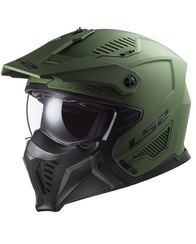 CASCO LS2 DRIFTER MATT MILITARY GREEN
