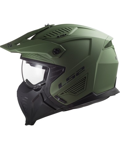CASCO LS2 DRIFTER MATT MILITARY GREEN