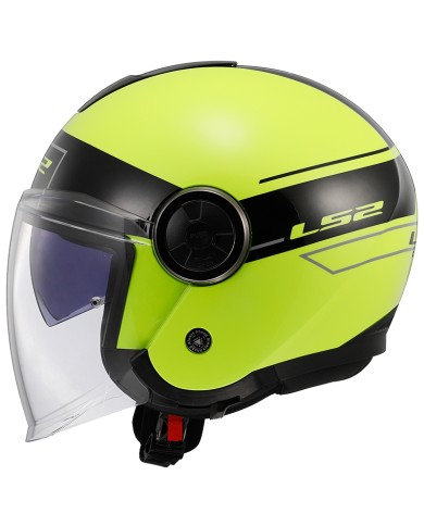 CASCO LS2 CLASSY CLASSIC BLACK/YELLOW FLUO