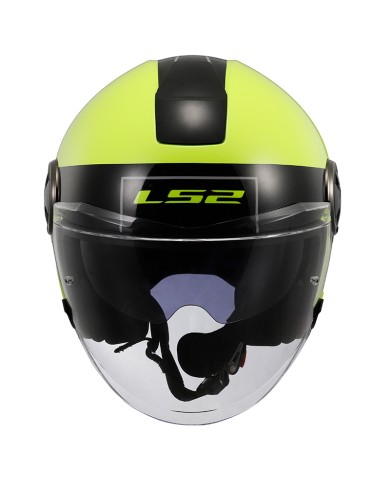 CASCO LS2 CLASSY CLASSIC BLACK/YELLOW FLUO