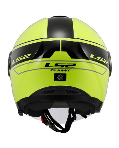 CASCO LS2 CLASSY CLASSIC BLACK/YELLOW FLUO