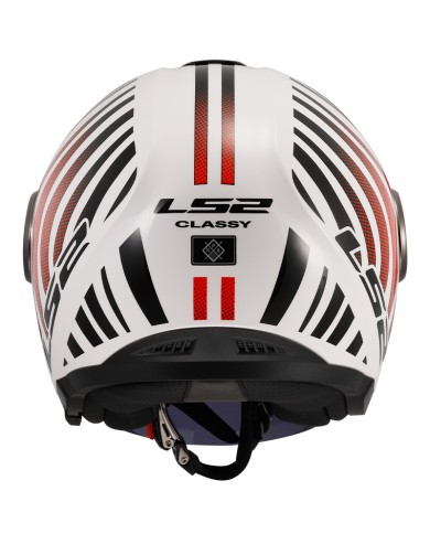 CASCO LS2 CLASSY COOL WHITE WINEBERRY