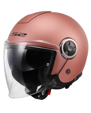 CASCO LS2 CLASSY MATT GOLD/PINK