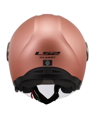 CASCO LS2 CLASSY MATT GOLD/PINK