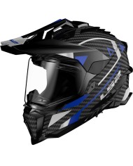 CASCO LS2 EXPLORER CARBON ADVENTURE BLUE