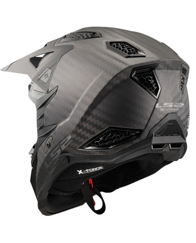 CASCO LS2 X-FORCE CARBONO MATT CARBON