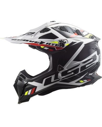 CASCO LS2 SUBVERTER EVO II STOMP WHITE/BLACK
