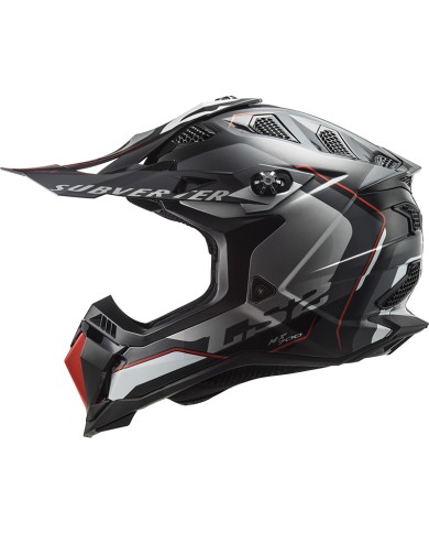 CASCO LS2 SUBVERTER EVO II ARCHED SILVER/TITANIUM