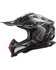 CASCO LS2 SUBVERTER EVO II ARCHED SILVER/TITANIUM