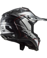 CASCO LS2 SUBVERTER EVO II ARCHED SILVER/TITANIUM