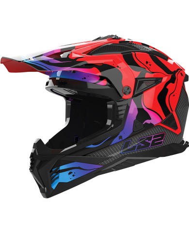 CASCO LS2 FAST II WASH RED
