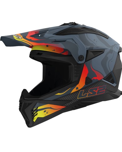 CASCO LS2 FAST II WASH MATT/DARK GREY