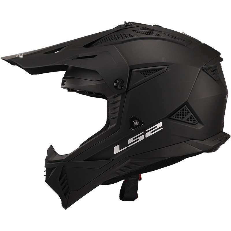 CASCO LS2 FAST II BLACK MATT