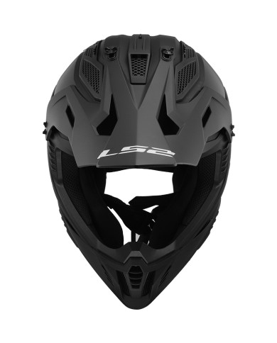 CASCO LS2 FAST II BLACK MATT