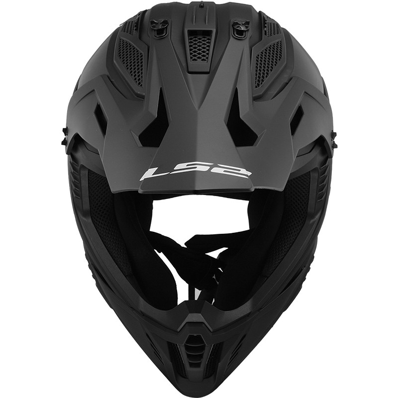 CASCO LS2 FAST II BLACK MATT