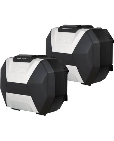 PACK MALETAS LATERALES SHAD EXPANDIBLES SH38X ALUMINIUM